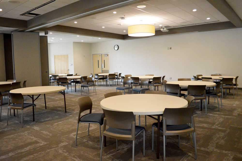 Image of Elkhart Health and aquatics Commons conference room
