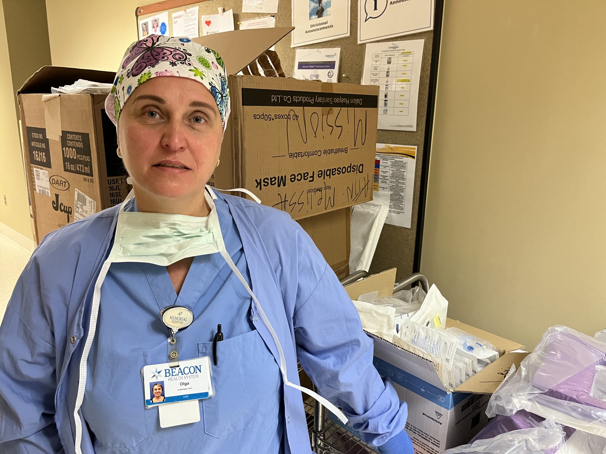 Beacon donating medical supplies to Ukrainian hospital treating victims