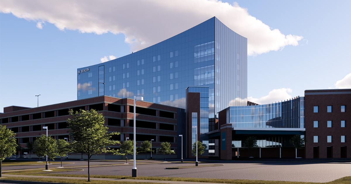 Beacon breaks ground on new Memorial Hospital patient tower > Beacon