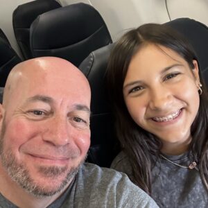 Ryan Hunt and daughter Addy