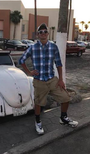 Brock Meister before his accident