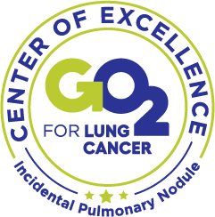 Center for Excellence Incidental Pulmonary Nodule award from GO2 For Lung Cancer