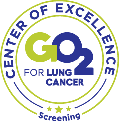 Center for Excellence Screening award from GO2 For Lung Cancer